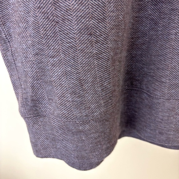 NWT Tahari Brown Viscose Textured Crop 3/4 Zip Long Sleeve Pullover Top (XXL) - Picture 8 of 16